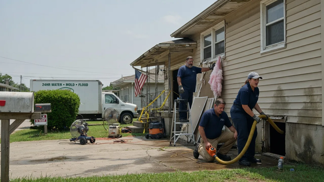 Water Damage Repair in Courtland, VA near me
